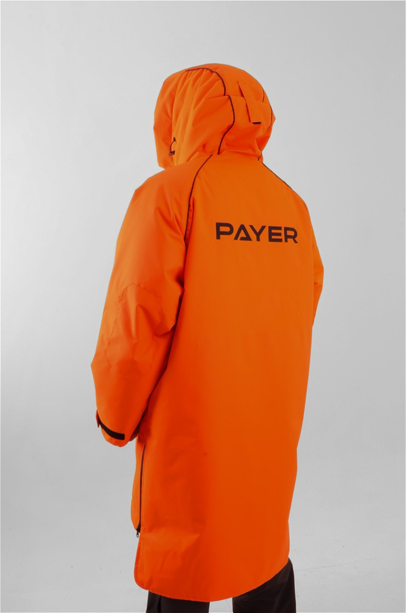 Вогул плащ PAYER, оранжевый