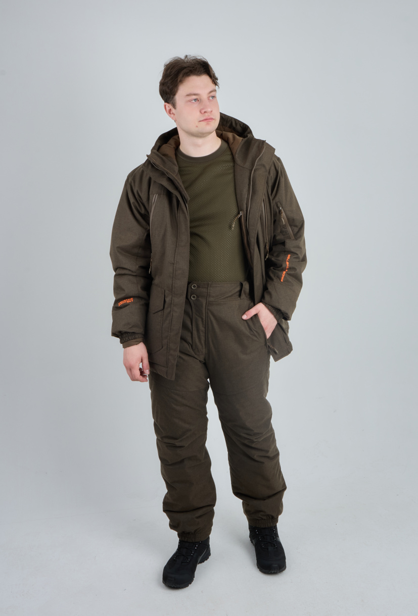 Выстрел костюм PRIDE, зимний -15, св.коричневый