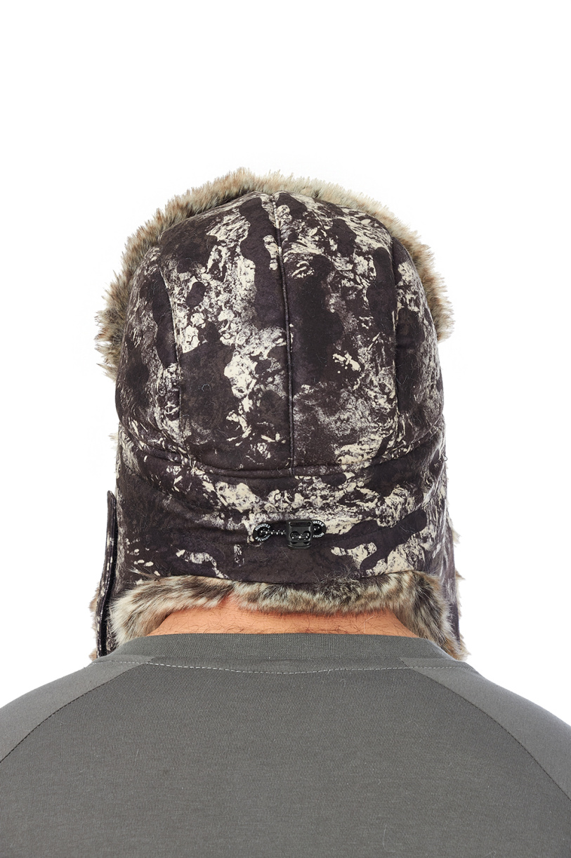 Буран шапка-ушанка ORION Active, серый шельф
